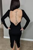 Great fitting, sophisticated dress! Order the XS and it fit like a glove! - Ashley K.