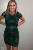 I highly recommend this dress. Fast shipping. Had plenty of room to move in. - Belinda F.