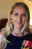 I love these earrings! I wore them for the military ball and got SO many compliments on them. I felt so elegant wearing them. They also aren't too heavy which I was at first concerned about. - Kristin F.