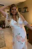 I purchased this dress for our after party wedding dress. Received so many compliments and fit perfectly! - Michelle C.