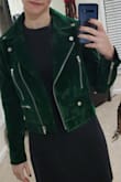 I'm usually a medium on this site, and all the other reviews I read said to order up. They only had it in small, I took a chance and ordered it cause I loved it so much. The small fit me perfectly. - Katerina L.