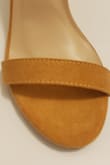 Love the yellow mustard color! Size fits perfectly though the ankle strap could have been better thicker and stretchier but happy with the look :) - Vivianne R.