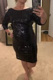 Great fit! True to size. Comfortable!i would definitely get another dress - Jenna C.