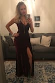 It accents my curves in all the right places! Stretchy, comfy and sexy! I received so many compliments on NYE! - Andrea T.