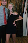 This dress fits PERFECT! I wore it to a cocktail of mine, and it was hassle free. Didn't have to keep pulling it up or down! Love this 10/10!! - Emilee W.