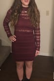 I really love this dress! The material is good and it fits like a glove! - Aurora G.