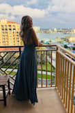 I loved this dress! I did have to get this dress hemmed. I received a lot of compliments. I would definitely recommend. - Kaitlyn C.
