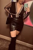 This top was perfect with the leather skirt I bought. Wore this for a night out in Vegas and I can't wait to have another night like that so I can wear it again! - Ashley A.