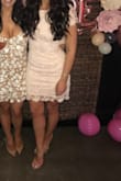 Super cute, loved the open back but still looked classy. - Sara N.