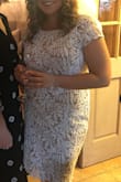 I ordered 6 similar dresses from Lulus for my bridal shower, and this one was the winner. So comfy and classy.. I got so many compliments on it! - Marcie R.
