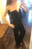 I'm 5'9 with a 34 inseam and I can still wear this with heels . I went with a medium and it fits nicely however the top was a bit big around even with DDD boobs so its great for busty girls too but if you have a smaller band size pre prepared to size down or have it taken in a bit at the top . - Lindsay B.