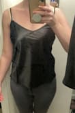 I've been wanting a nice silk blouse to dress up or down and I trusted Lulus quality. However, I was disappointed that some of the stitching on one side of the shirt bunched it up so the sides weren't even, even when the straps were. I wasn't sure if I'd be an XS or S so I went with XS to make the shirt less boxy. But this only made the material over the chest too tight while the stomach area was still boxy. So order your true size or size up. - Katie B.