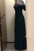 I love this dress! It's very elegant, good quality, feels great and looks amazing! 
The only thing is it was too long for me so I had to get rid of couple of inches. - Lena H.