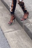 Class, class, class. Lovely pair of heels. Runs a little small, I think the cut/style of the toes is the culprit. I don't we're for an extended period. Get it. - Avis C.