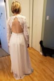Runs a little large in the waist and needed to order a size smaller. Nice amount of stretch in the top with no give at the waist. - Maria W.