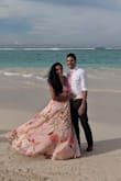 I adored the dress, the moment I saw it! I got it for a destination wedding we were invited to, in the Dominican Republic. I received tons of compliments. A little girl even thought I was a princess! (super cute) I ordered an XL to be safe. I typically wear Large. It was long even with heels so I had to get it hemmed and taken in even cause it was to big. I think a large would have been perfect! The material was perfect for a beach wedding! Would definitely recommend! - Beatrice C.