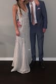 Loved this dress! A little long but with a slightly higher heel it was perfect! - Anna B.