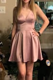 Super cute and flattering dress for my daughter's upper school dance :) - Krystal W.