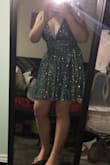 The straps were not sewn on very well (the straps popped off when I put the dress on). Luckily I fixed it, overall the dress is great and I can't wait to wear this to my formal! - Aubrey T.