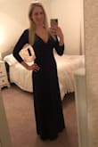 Fits great! Good length and the material is very flattering. - Meredith S.