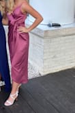 I wore this to a beach wedding and everyone loved it! Highly recommend. Only complaint is that it wrinkles a little easily but I was able to iron very carefully. - Casey R.