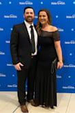 I have somewhat of a pear shape so sizing wasn't perfect for this dress. I initially ordered a large but it was too big up top. Returned and ordered a medium and it was perfect on top but almost too tight in the hips. I ended up keeping it and wearing it for my event and absolutely loved it! I got a lot of compliments on the dress. The fabric was great quality and it was very well made. Overall I loved the dress! - Randi D.