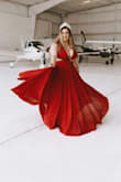 This dress is beautiful it made me feel like a real queen in my birthday photoshoot - Lisbeth V.