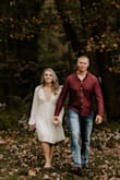 This dress was exactly what I wanted for my engagement pictures. - Amy M.
