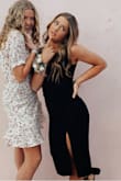 i wore this dress to a dance two weeks ago and absolutely loved it! it fit tight but it was a good tight and i got called sexy by every friend of mine that came up to me at the dance and even multiple parents that weren't mine especially highlighted that they thought the dress was beautiful! it was perfect and i felt so good in it! - Skye M.