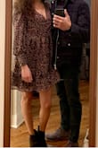 So cute! And really comfortable as a babydoll dress. You can dress it up or dress it down. :) - Carolina G.