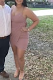 Ordered a medium but could definitely fit small. The straps were a bit loose but clothing tape fixed the problem! - Audrianna M.