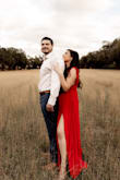 I wore this dress for my engagement session and it was perfect! I received so many compliments. I did have to get it altered because it fit loose and was really long but I loved how it came out in my photos. - DeeAndra E.