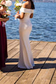 So pleased with this dress. Fit amazing! Just what I was looking for in a wedding dress. - Mardi N.