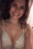 I originally ordered this dress in a 10 but then I found the 10 to be too big in the back area where it is open and the front area was sitting too low on my chest. I returned the size 10 and ordered an 8 which I think fits perfect! The open area in the back fits better and the front area by the chest fits perfect as well. My only problem is the zipper zips up all the way except for about half an inch, this is totally fine for me because I have 20 months until my wedding and I plan on losing more weight and toning up my back as well. I honestly love this dress it's absolutely beautiful, the beading on the front area is perfectly detailed and it fits so nice throughout the whole dress! I couldn't be more excited to have found my wedding dress on Lulus, I've ordered dresses from them before and have never been disappointed! Also when I called to ask questions about returning/exchanging my dress the customer service agent I spoke with was so helpful and made this experience that much better! - Taylor U.