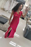 I have yet to wear this dress out but when I tried it on when it received it, omg obsessed! Even my boyfriend loved it on me. The color, the fabric, the design it's just so fun and pretty. - Daniela S.