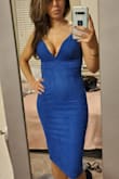 I think the material is wonderful texture wise. I like the overall look but a little large around the midsection. May take it in a bit. My butt is bigger. If you have a smaller bum you may wanna opt out all together if you are really tiny - Eleanor R.