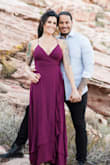 Wore this dress for an engagement photoshoot. This dress flows in all the right places. It allows you to have a nice waist with the empire cut. I love the way this fabric is forgiving. LOVE LOVE LOVE this dress! - Jules W.