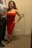 I'm short so i took it to get shortened, slit a little higher. But most comfortable dress! - Yolanda D.