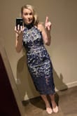 I received so many compliments on this dress and it fits amazing! Even though I am only 5'3" the length of the dress worked great. - Nicole H.