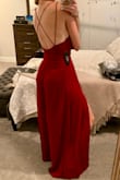 This is such a nice jumpsuit - comfortable, forgiving and downright sexy. Love the details. - Kaitlin B.