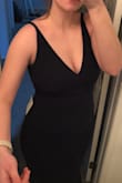 I HATE tight clothes, I always wear baggy clothes or loose flowy dresses. I am a maid of honour at my best friends wedding and she insisted on this dress. I love it! It's stretchy, I feel comfortable, and it's pretty true to size. - Brittany W.