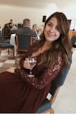 I was in love with the dress when I got it however I did have to get it hemmed to be able to walk around in it since I'm so short - Esmeralda A.