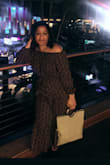 Such a flattering dress, it fits very well and the material e very conformable and silky. - Ana C.