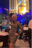 I bought this for my trip to Vegas. I got so many compliments from both men AND women. It was dazzling. I recommend 100 percent if you want to make a good impression or stand out from the rest. - Elizabeth C.