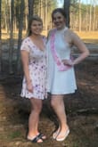 I ordered this dress for my Bridal Shower and it was beautiful! Shipping was quick and it fit perfect! It does wrinkle so just make sure to steam it before wear! Over all loved it! - Courtney R.