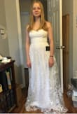 This dress is for my daughter to wear to a military ball. It is absolutely beautiful! - see looks like a fairy princess in it! FYI: getting it hemmed will be $55 because it has two layers. - Susan P.