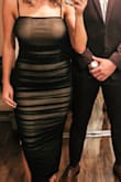 The only setback I had is you have to wear nipple covers if you are going braless. But this dress is body contouring and super classy yet sexy. - Chelsea C.