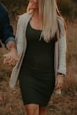 This was so cute for fall photos! The color was a perfect hunter green! - Kate C.