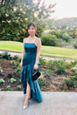I wore this to my friends' wedding that had a dress code of "black tie optional", and it was perfect for the occasion. I think this dress would also be great for prom or a special event that requires a more formal attire. The size was just right for me, maybe just a tad loose around the waist, which I didn't mind at all (more food at the reception haha). The material is soft and silky, but the downside is that it wrinkles quite easily. Overall a very elegant, fun, and pretty dress! - Danna Z.