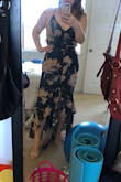 I love that dress. I bought this dress for my friend's wedding Party at Miami. The design is so beautiful and not too casual. But lil bit tight waist for me... I need lil bit lose weight until their wedding...lol - Hisako J.
